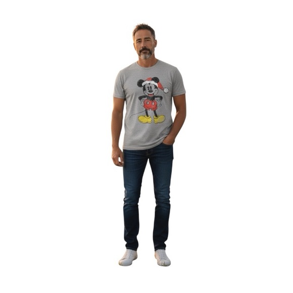 Disney Mickey Mouse Christmas Tee - Picture 4 of 12
